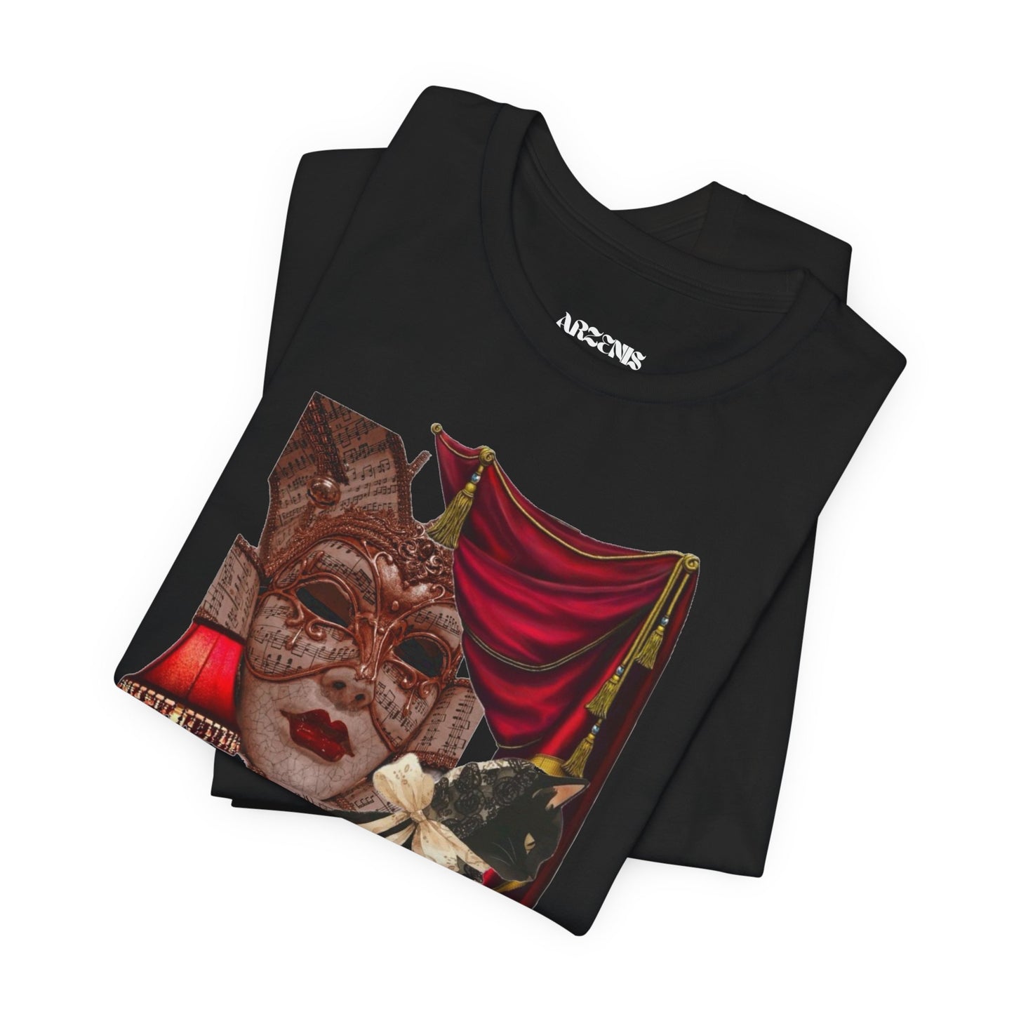 Masquerade Cat T-Shirt