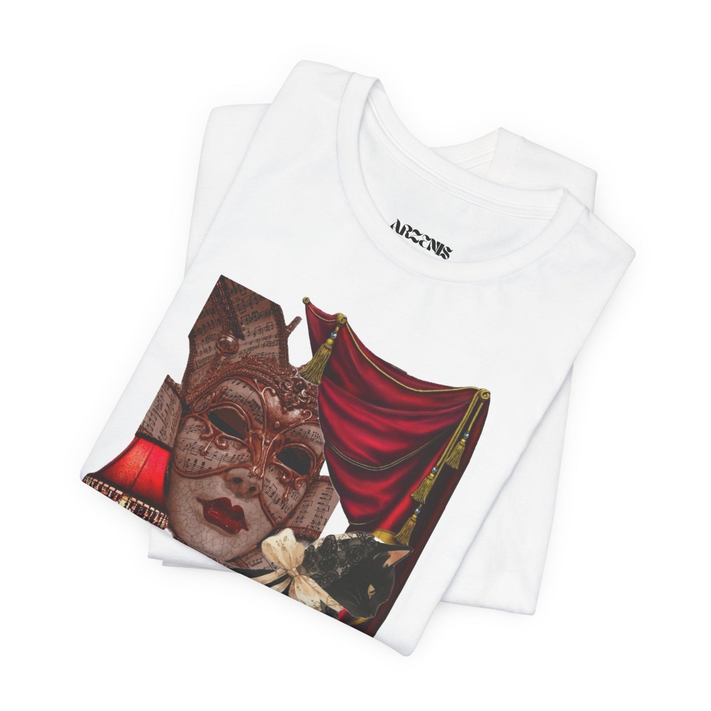 Masquerade Cat T-Shirt