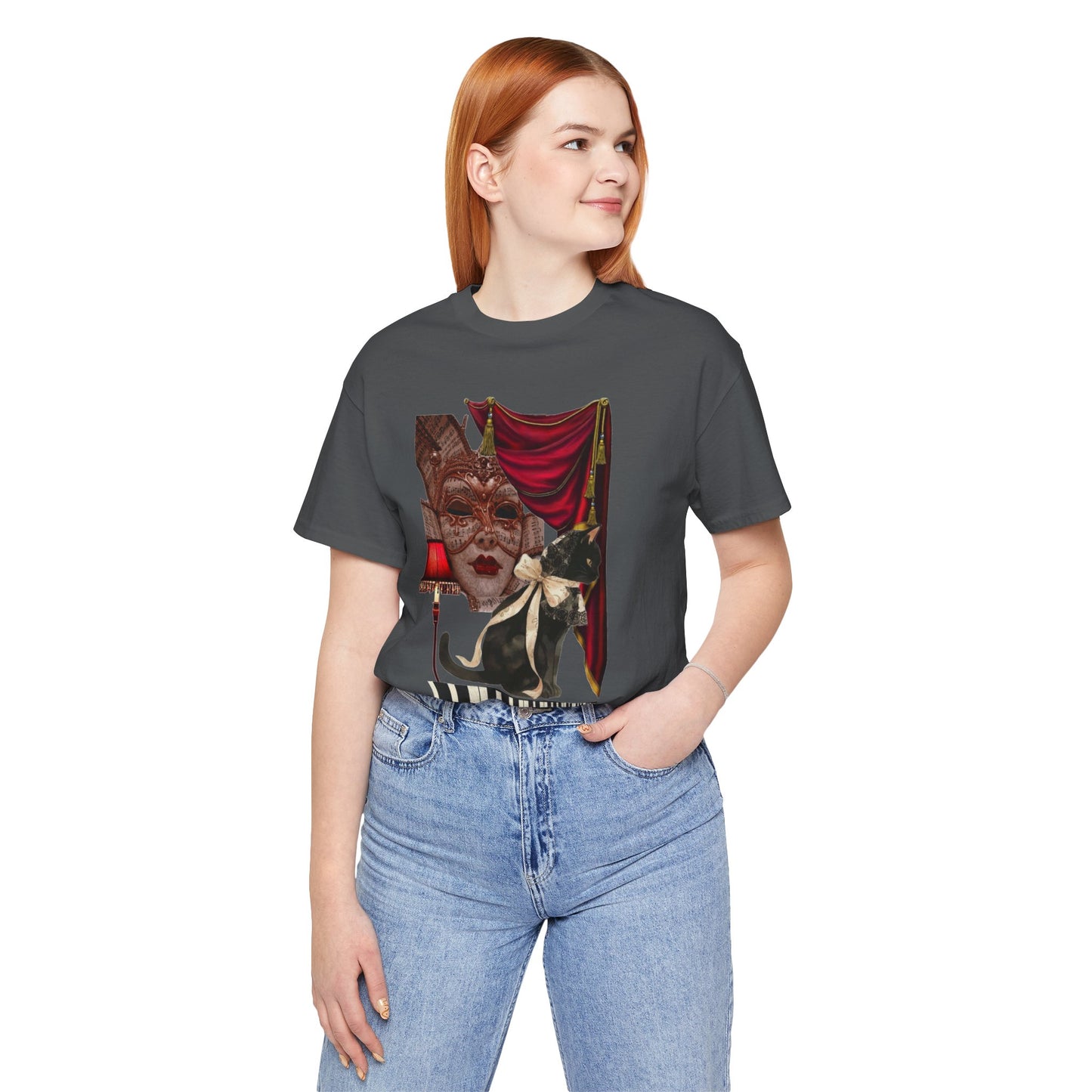 Masquerade Cat T-Shirt