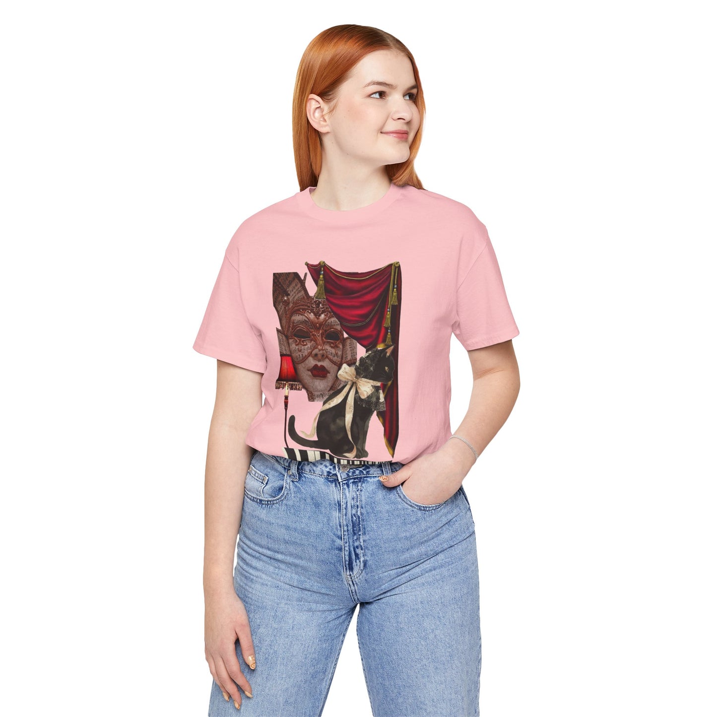 Masquerade Cat T-Shirt