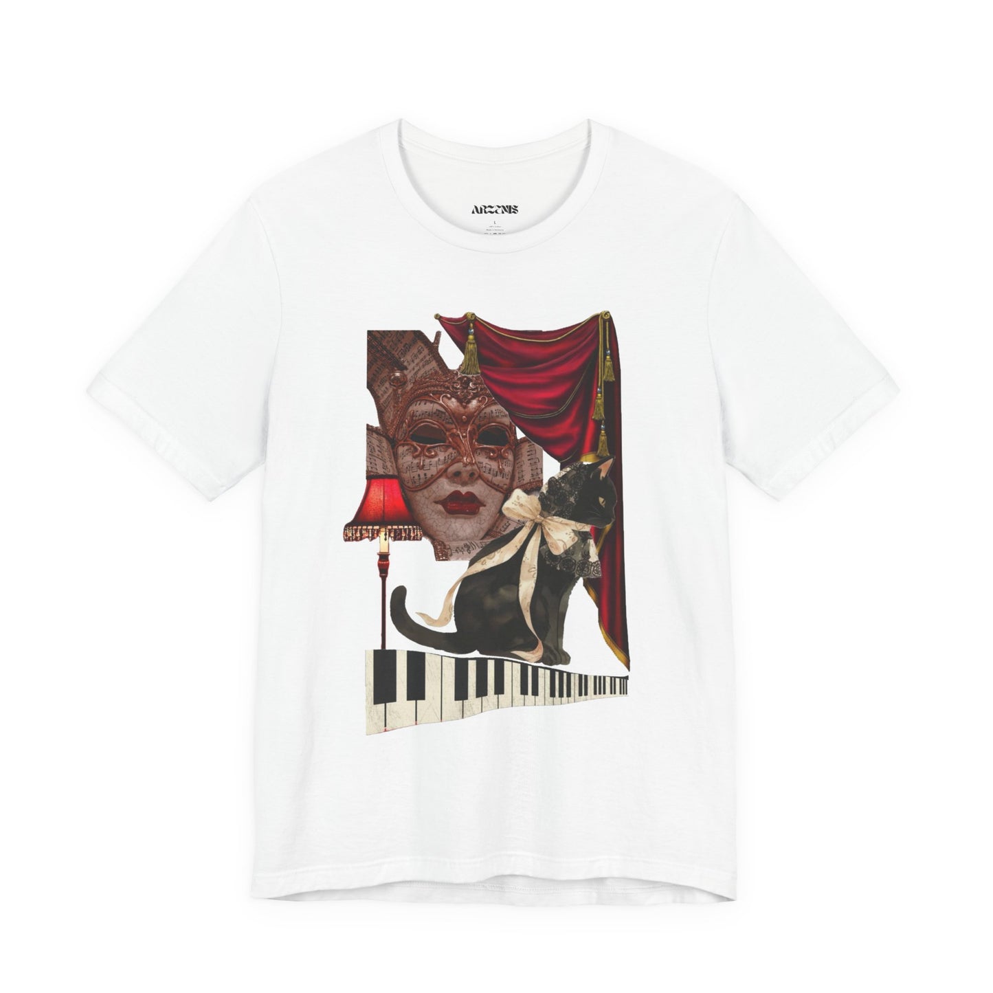 Masquerade Cat T-Shirt