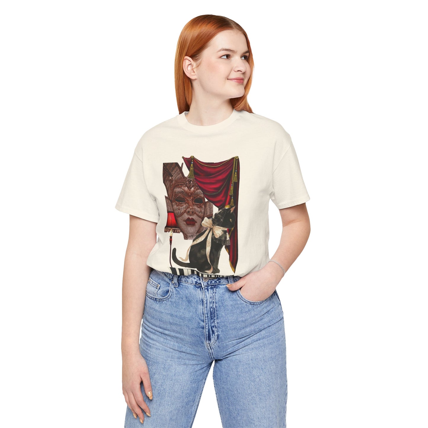 Masquerade Cat T-Shirt