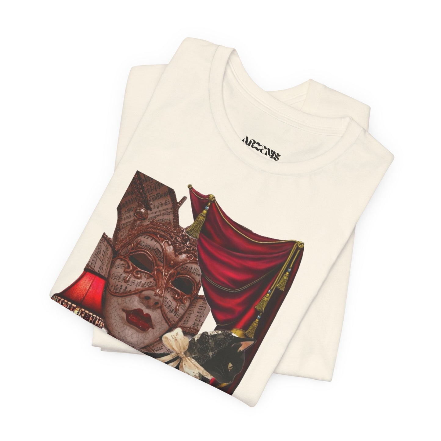 Masquerade Cat T-Shirt
