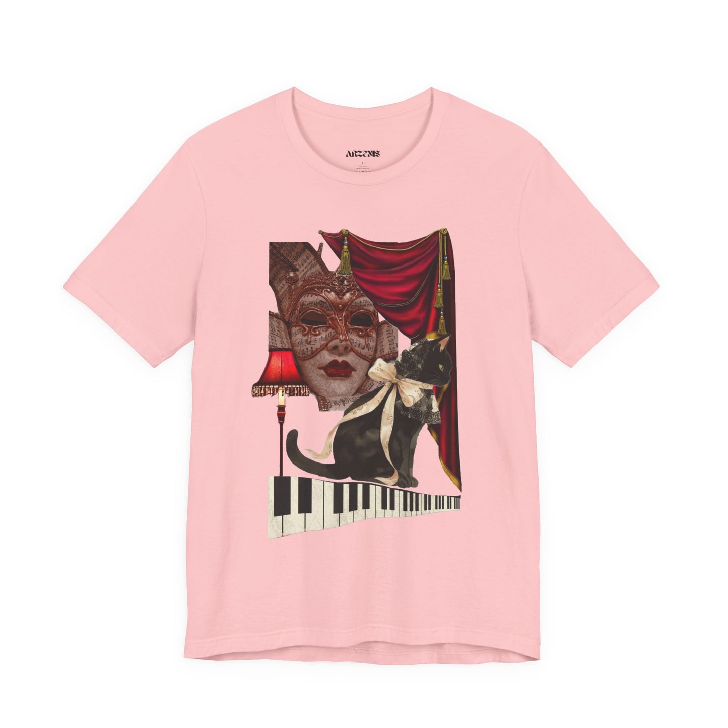 Masquerade Cat T-Shirt
