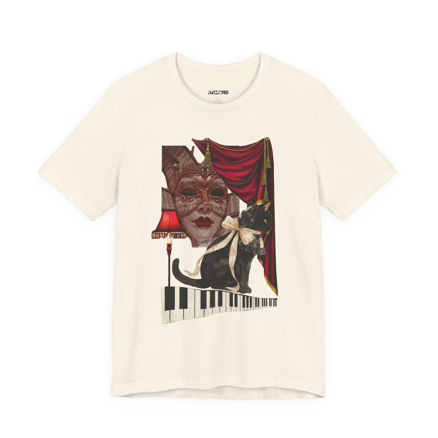 Masquerade Cat T-Shirt