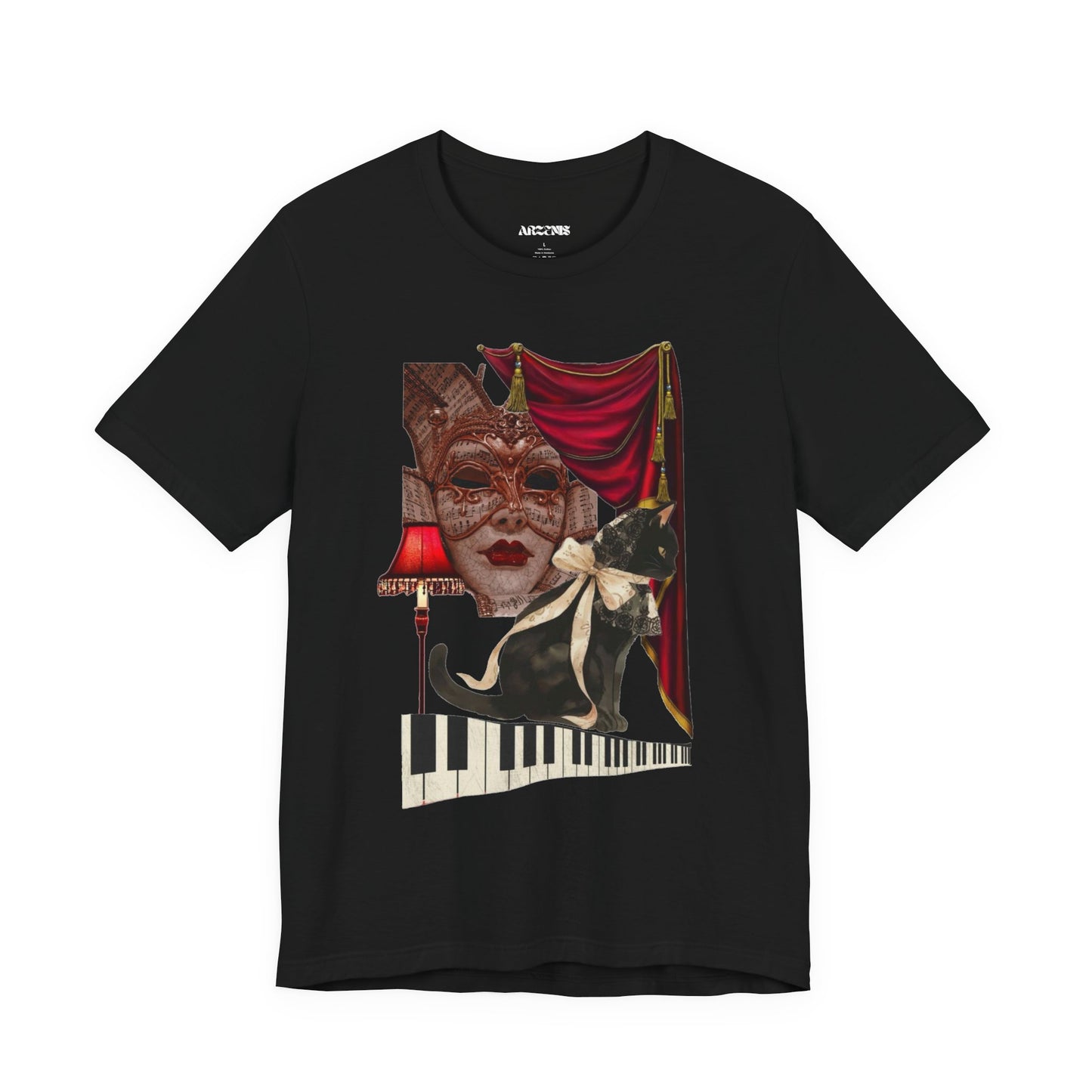 Masquerade Cat T-Shirt