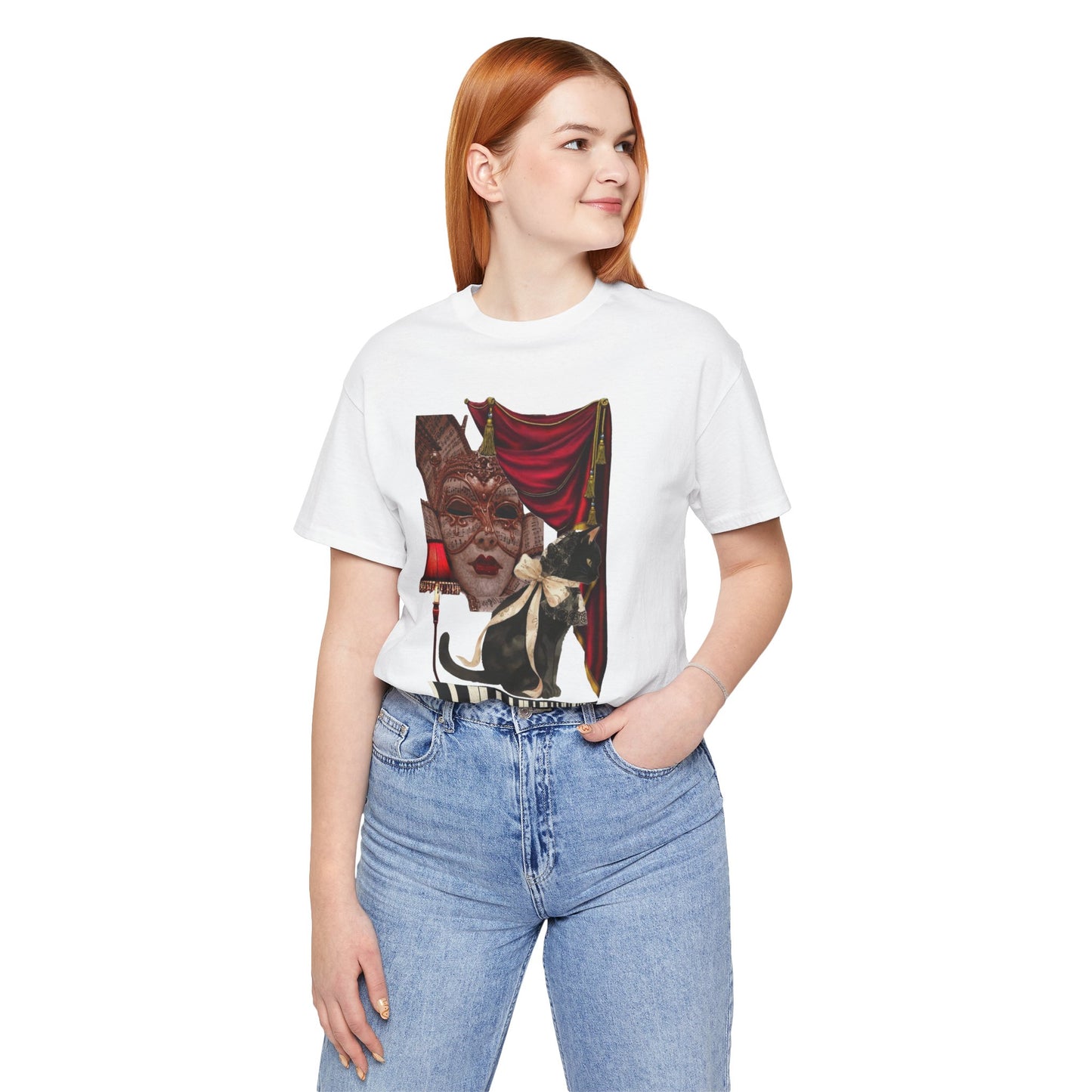 Masquerade Cat T-Shirt