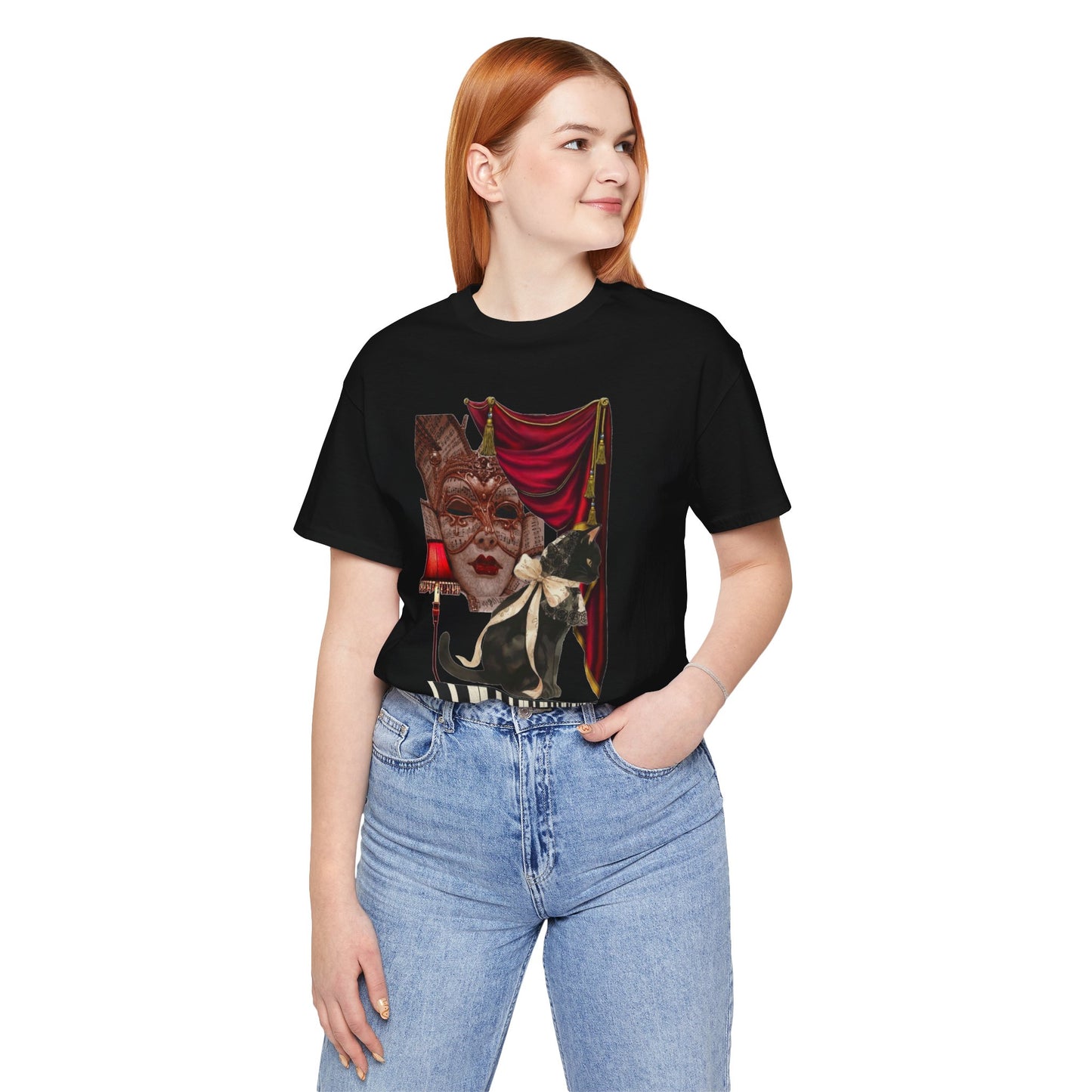 Masquerade Cat T-Shirt
