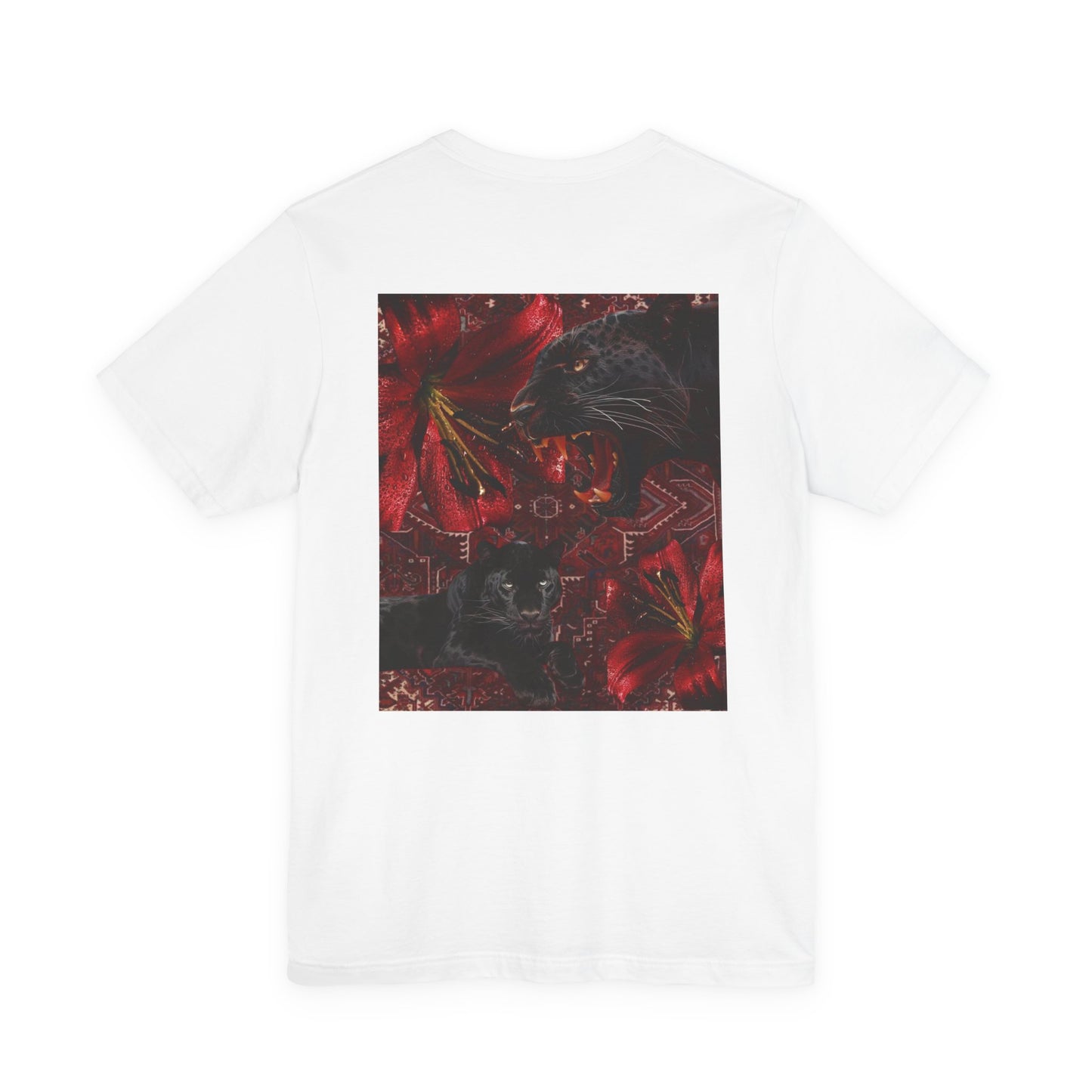 Bold Floral and Animal Graphic T-Shirt